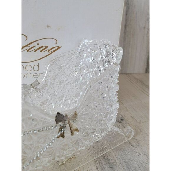 House of Lloyd Christmas Around the World acrylic crystal Xmas figure decor Rein - Picture 8 of 13